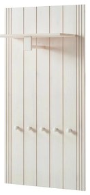 Set pentru hol alb din lemn de pin 60x120x25 cm Anita – Støraa