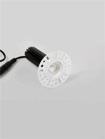 Mini Spot incastrabil LED 10W 3000K Trimless Duran alb