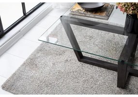 Măsuță de cafea AMALFI 35x105 cm pin/transparent