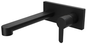 Ravak X070184 - Baterie încastrată pentru lavoar PURI, neagră