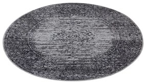 Covor rotund gri ø 160 cm Méridional - Hanse Home