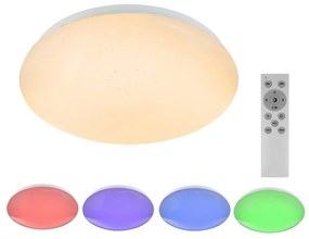 Globo 48363RGB - Lampă LED RGB reglabilă ATREJU 1x12W + 1x3W, 230V