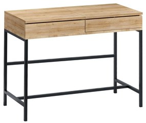 Masa de toaletă Linda Black and Oak