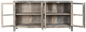 Bufet, natur, din lemn reciclat, Valmira