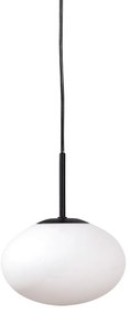 Lustra suspendata moderna Omi negru, 20cm