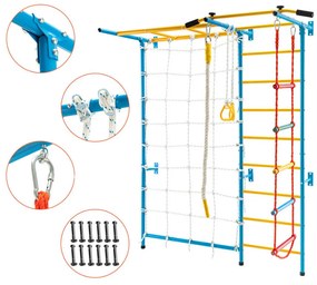 Perete de sport de interior 7 in 1 pentru copii