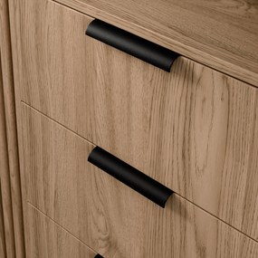 OFERTA Comoda ENTSIAN 150x70cm, stejar artisan clasa a II-a