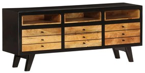 vidaXL Comodă TV din lemn masiv de mango, 120 x 30 x 50 cm