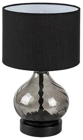 Lampă de masă Rabalux 74034 PIRELO 1xE14/25W/230V fumuriu