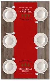 Napron cu model de Crăciun 136x36 cm Christmas - Kate Louise