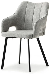 Scaun Carl (gri + negru). 1111024