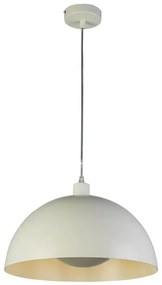 Lustra suspendata stil industrial Mars crem