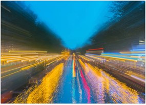 Tablou - Pictură abstractă (70x50 cm)