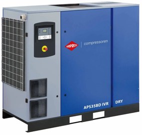 Compresor cu șurub APS 35BD IVR uscat 13 bar 35 CP/26 kW 770-4835 l/min 36435-BDX-IVR