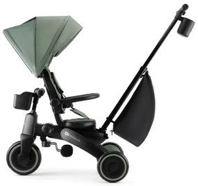 KINDERKRAFT - JAZZ 2 Tricicletă 4 în 1 pentru copii, verde