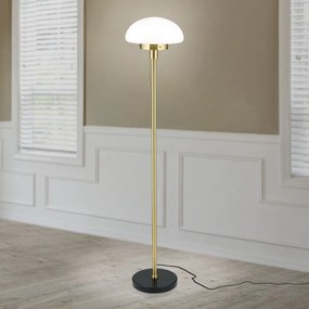 Lampadar/Lampa de podea design elegant SPARTA alama/negru
