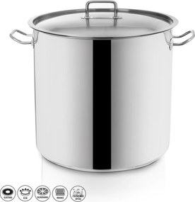 Oală aparat de conservare borcane cu capac din oțel inoxidabil 22 l Stock – Orion