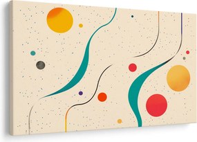 Tablou - Ilustrație colorată minimalistă (90x60 cm)