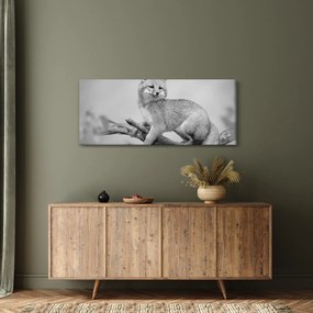 Tablou - Vulpe gri (120x50 cm)