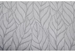 Lenjerie de pat gri din jacquard pentru pat de o persoană 140x200 cm Florida – My House