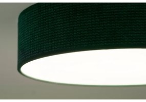 Duolla - Plafonieră LED CORTINA 26W 230V pr. 30 cm 4000K verde