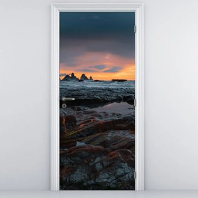Fototapet pentru ușă - Peisaj în Noua Zeelandă (95x205cm)