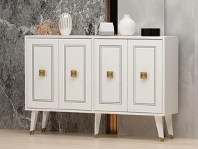 Dulap Tanati (alb + auriu) . 1093395