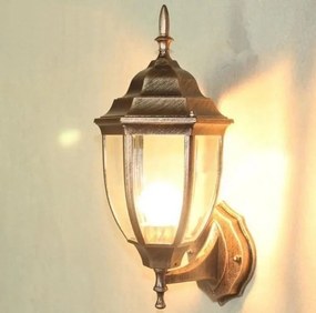Aplică de Exterior cu Soclu E27 – Rezistentă la Intemperii, Design Modern