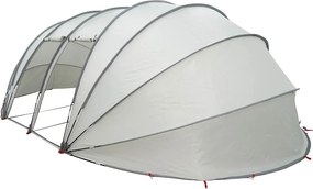 vidaXL Cort pentru piscină Gri 538 x 440 x 204 cm