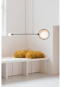 Lustră galben ocru/neagră LED cu intensitate reglabilă Sirius – Zuiver