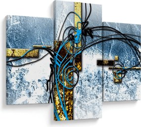 Tablou abstract (90x60 cm)
