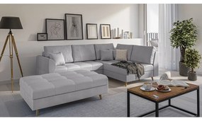 Taburet gri Ariella – Ropez