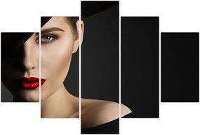 Tablou - Portretul femeii cu pălărie (150x105 cm)