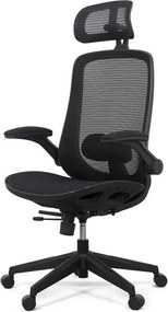 Scaun ergonomic SYYT 9509 negru, mesh complet și șezut reglabil