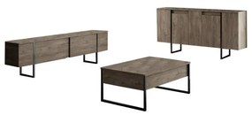 Dulap Luxe Walnut and Black