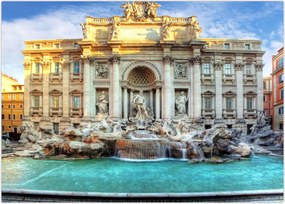 Tablou - Fântâna Trevi (70x50 cm)