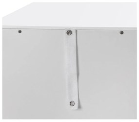 Dulap de baie cu sertar Songmics, înălțime 89 cm, alb