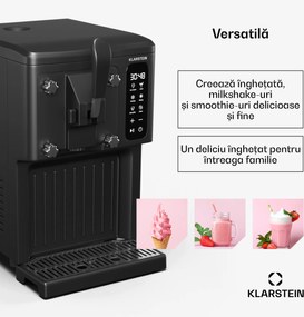 Klarstein Mașină de făcut înghețată SweetSwirl, înghețată, smoothie-uri și milkshake-uri, curățare automată