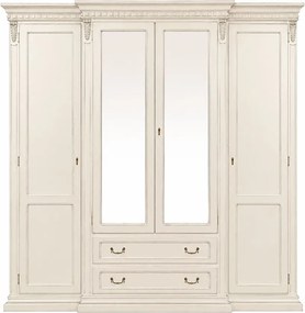 Dulap lemn masiv Bernhard 4 Usi, 234 × 67 × 218 cm
