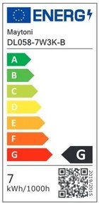 Spot LED incastrabil iluminat tehnic Round D-6cm alb