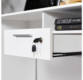 Masă PC Dolodu 5 (alb) . 1094956