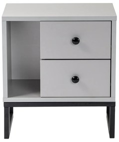 Măsuță de noptieră Glimmer Grey