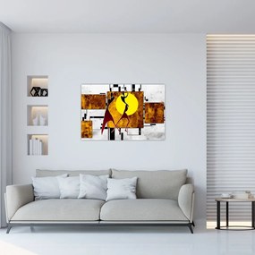 Tablou cu pictură epochală străveche (90x60 cm)