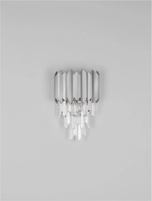 Aplica de perete stil elegant MAGNOLIA crom