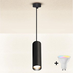 Brilagi - Pendul LED reglabil pe cablu SELE 1xGU10/4,8W/230V negru