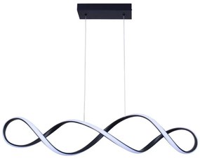 Lustră LED pe cablu INFINITO LED/34W/230V negru