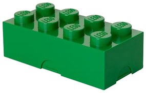 Cutie pentru gustări 10 x 20 x 7,5 cm, mai multe variante - LEGO Culoare: verde închis