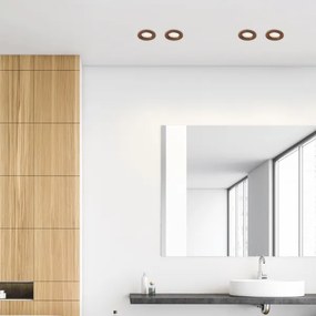 LED Spot WOODY 5,5W 230V 4000K cireș Ø10 cm