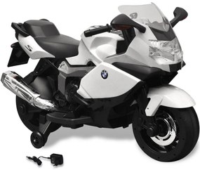 Motocicleta electrica pentru copii BMW 283, 6V, alb