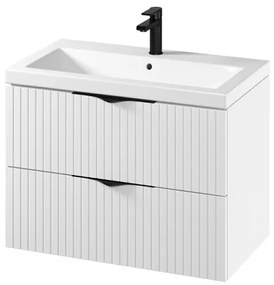 Cersanit S801-547 - Dulap suspendat pentru baie cu lavoar TIRSO, 80x45 cm, alb